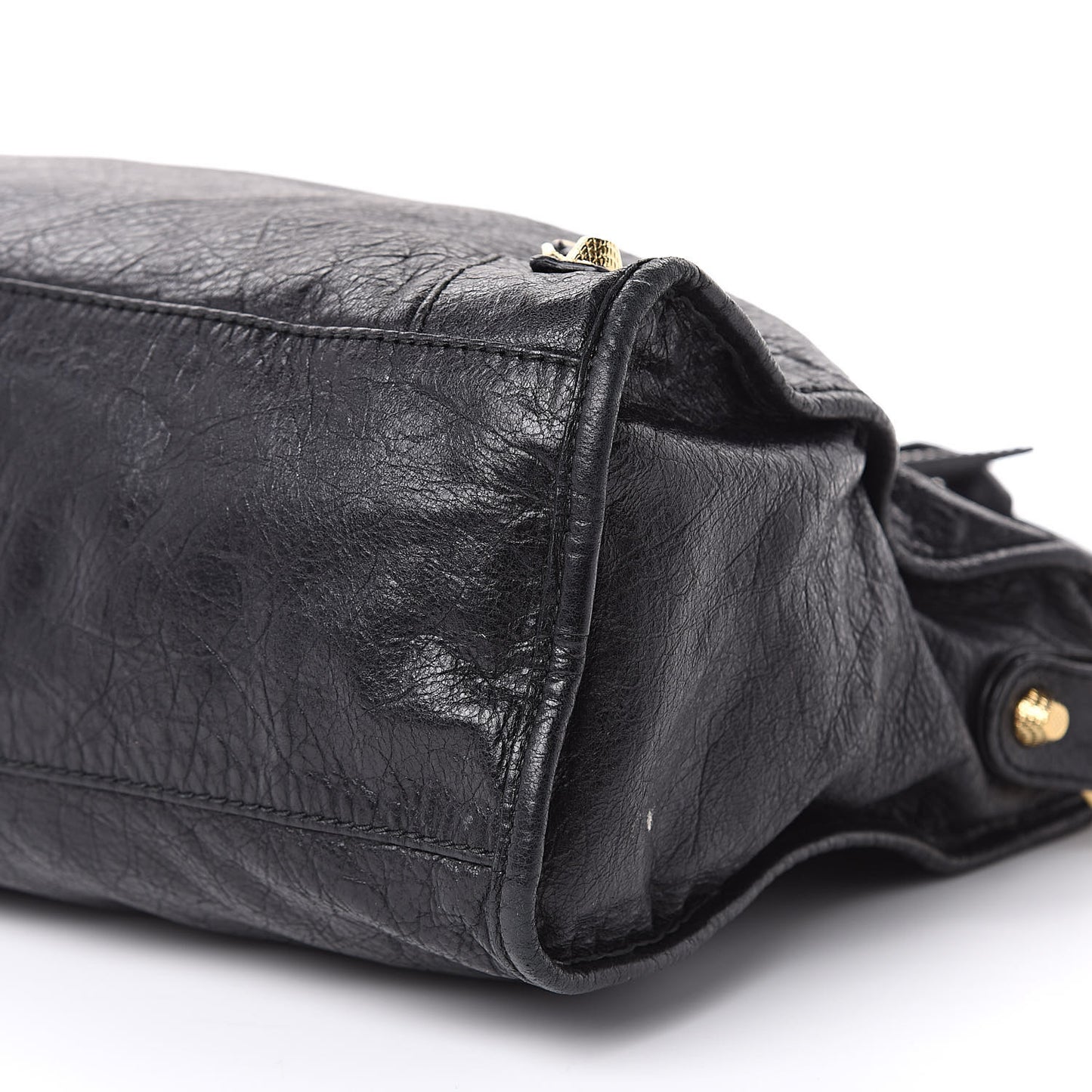 Agneau Giant 12 Gold Hardware City Black