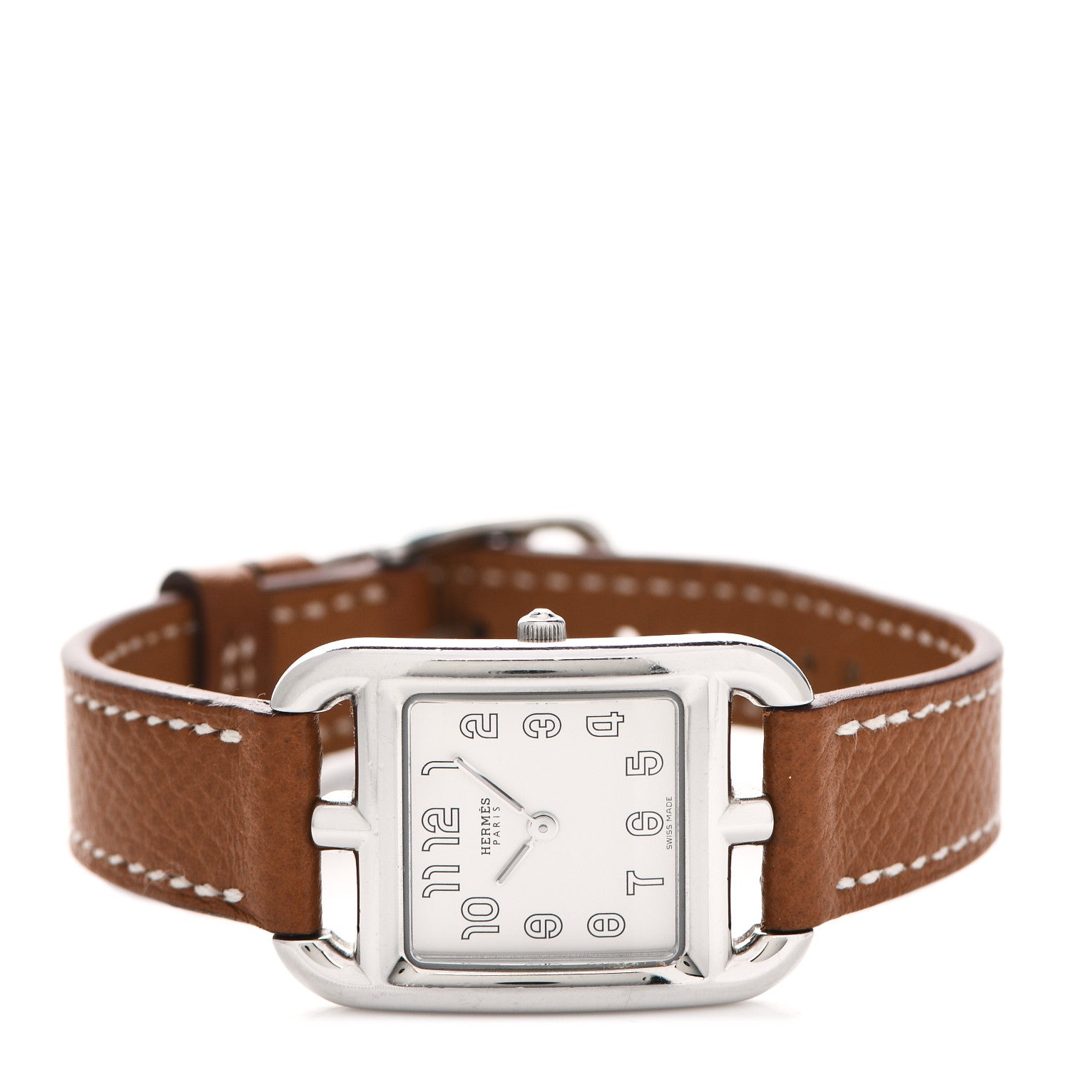 Hermes Stainless Steel Epsom 23mm Cape Cod Quartz Watch Gold 2 of 5