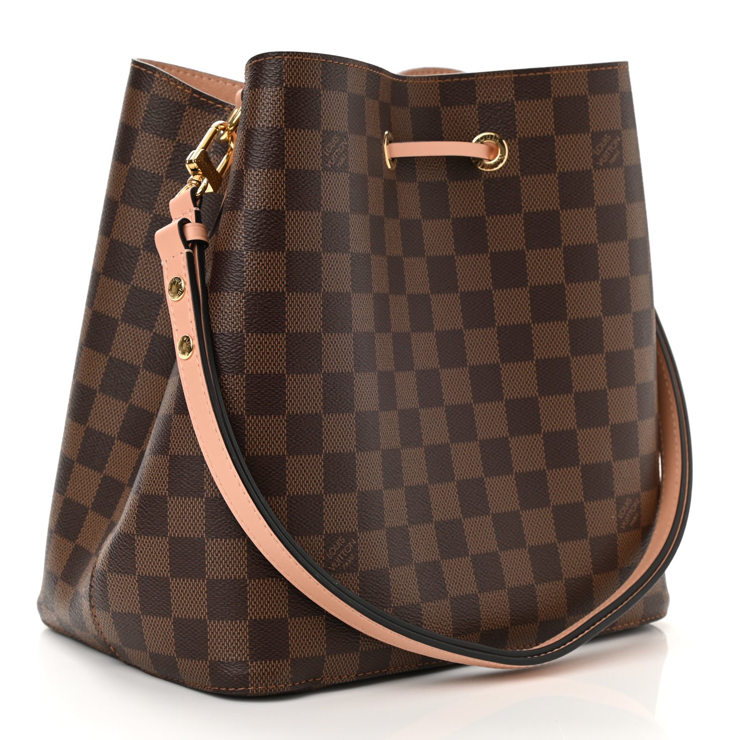 Damier Ebene Neonoe MM Venus Pink