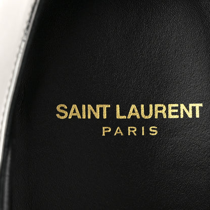 Saint Laurent Soft Laminato Mens Army 20 Derby Shoes 41 Metal Shotgun 8 of 10