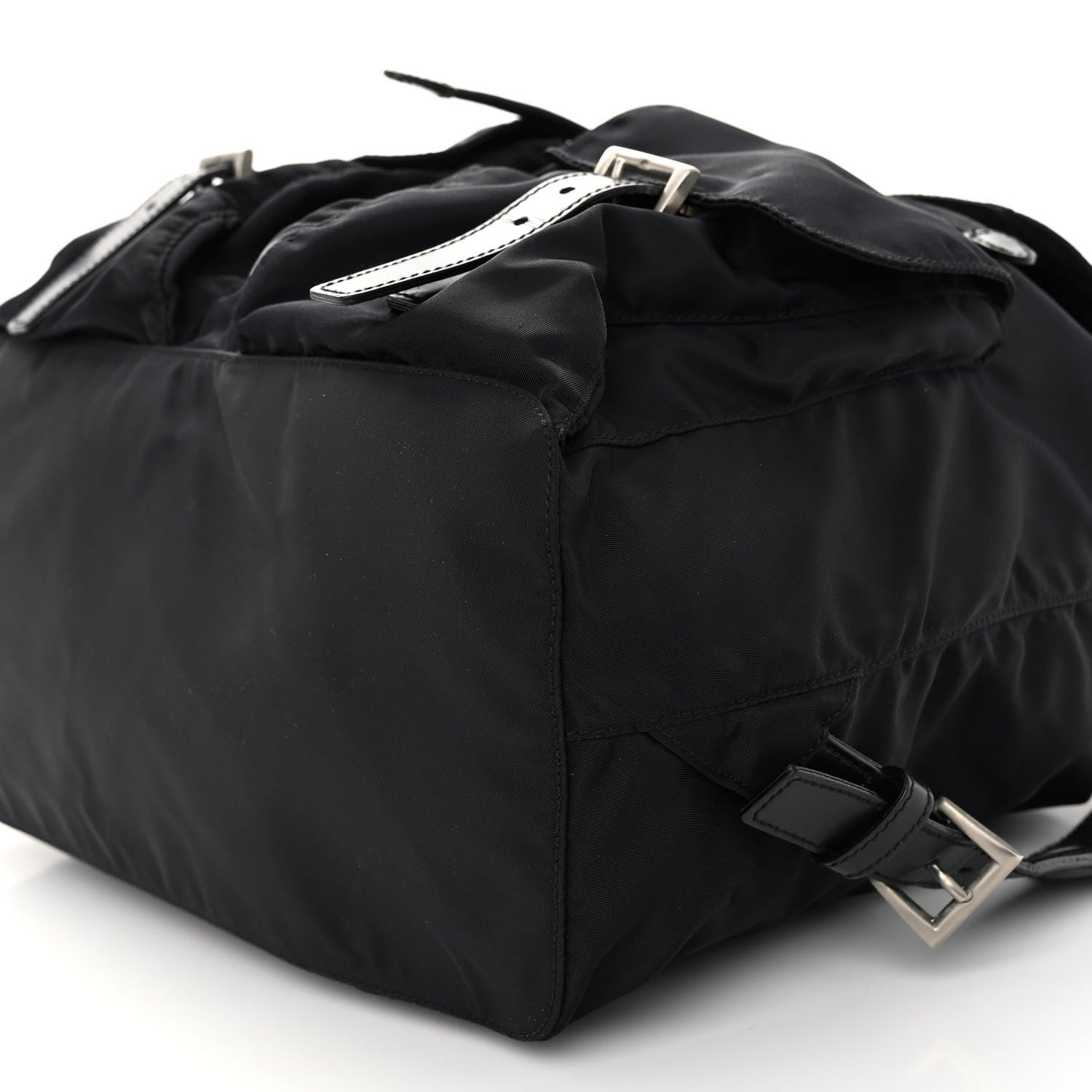 Prada Nylon Vela Medium Backpack Black 9 of 9