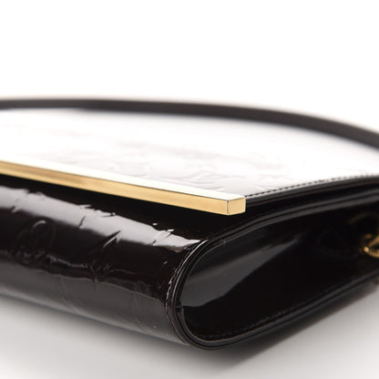 Louis Vuitton Vernis Ana Clutch Amarante 6 of 10