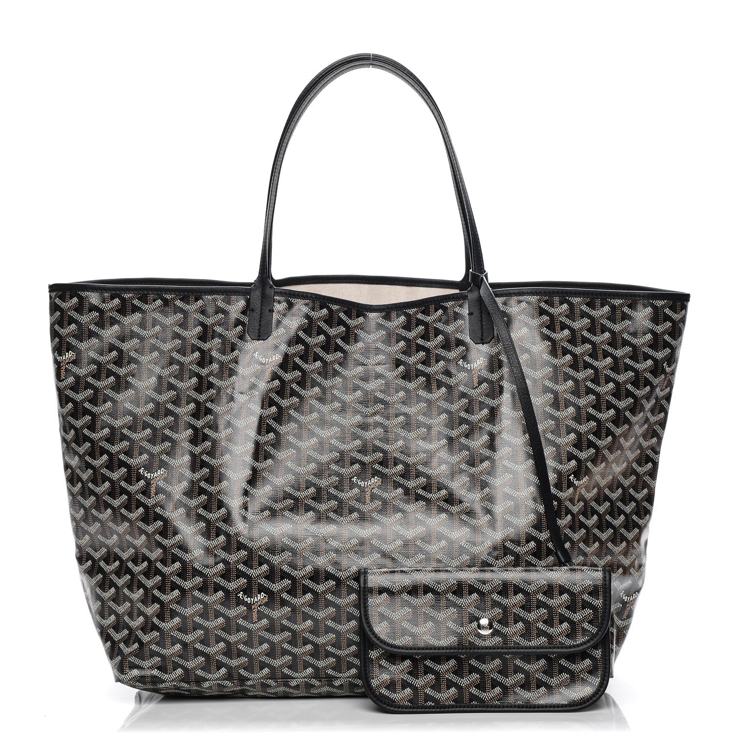 Goyard Goyardine Saint Louis GM Black 1 of 14