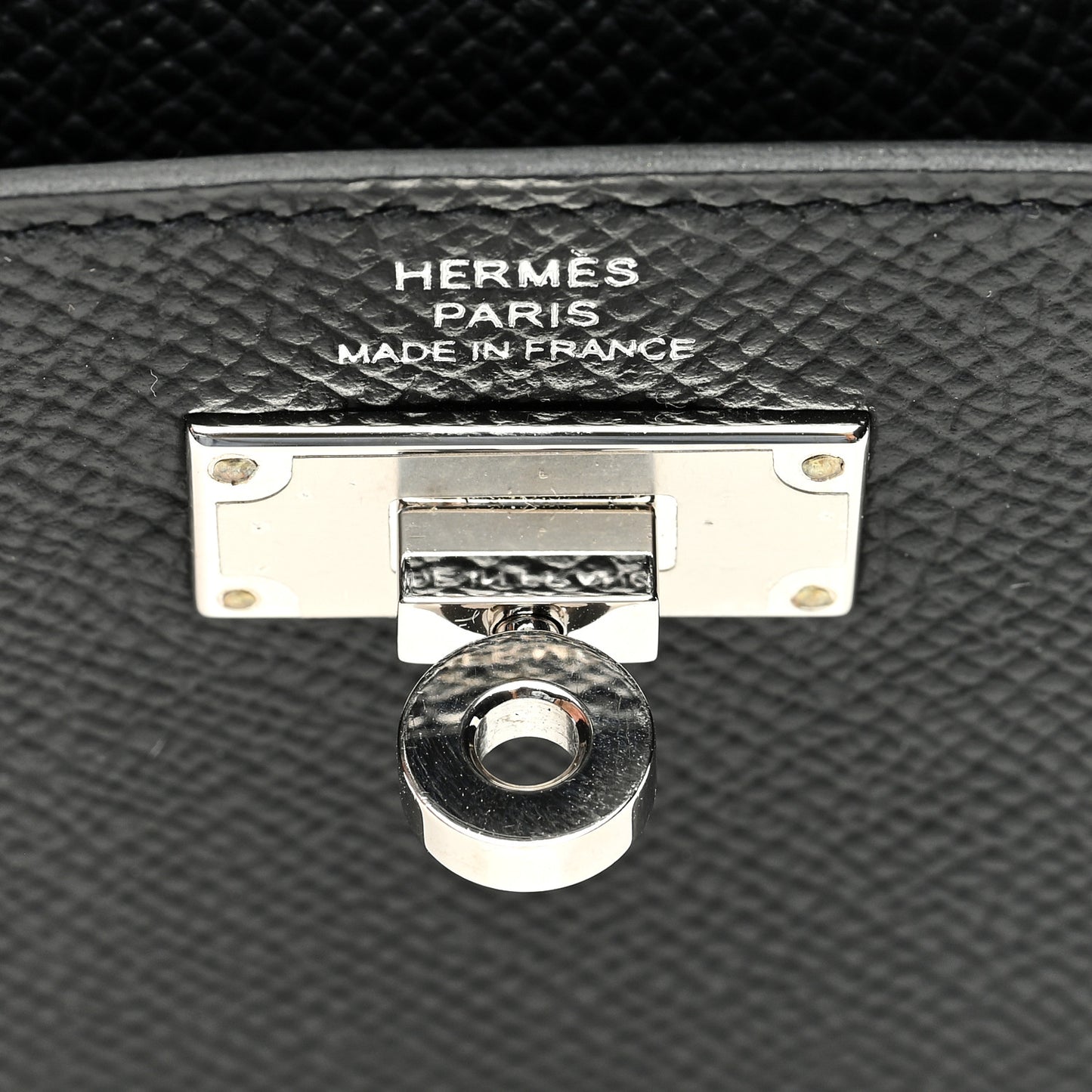 Epsom Kelly Pocket Compact Wallet Black