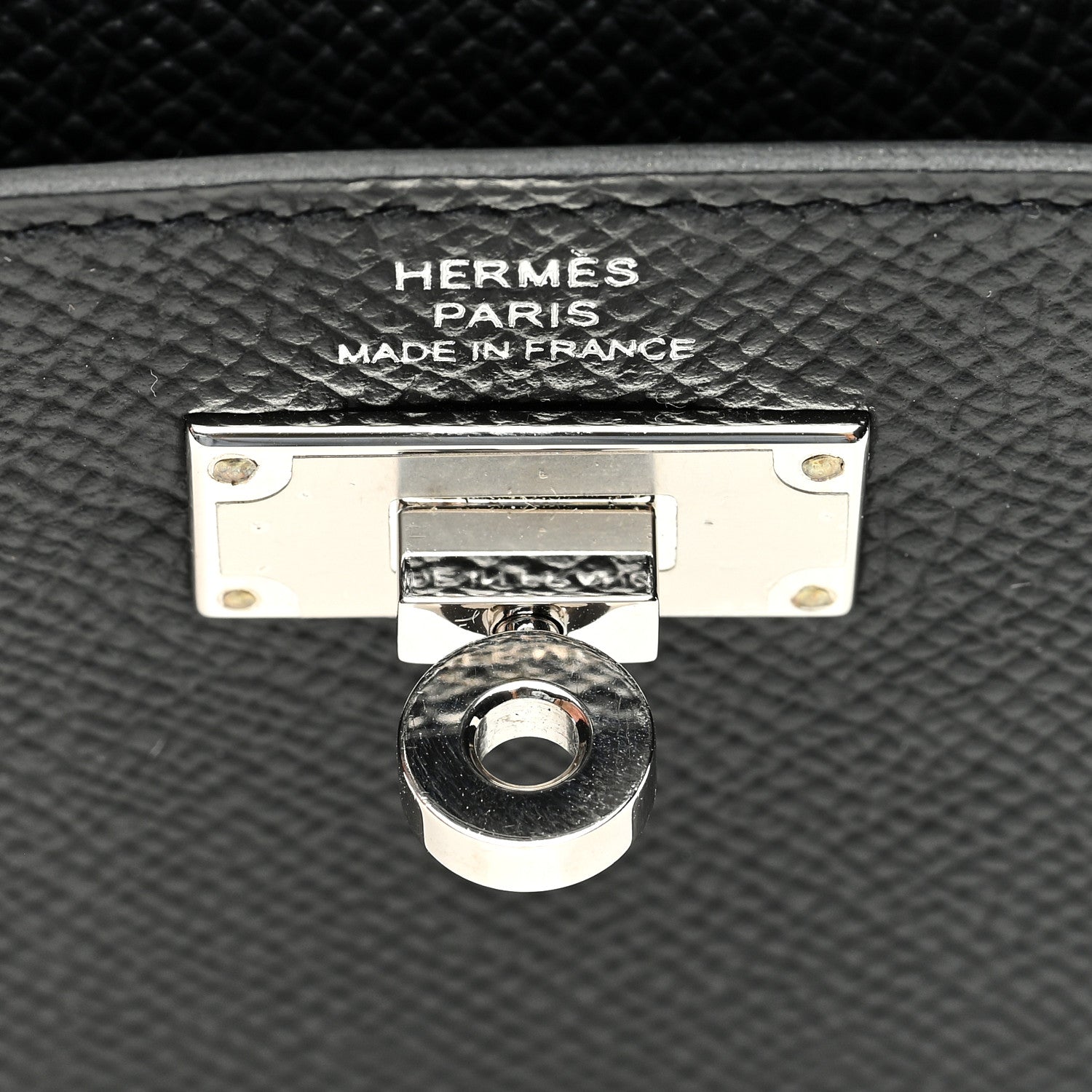 Hermes Epsom Kelly Pocket Compact Wallet Black 6 of 8