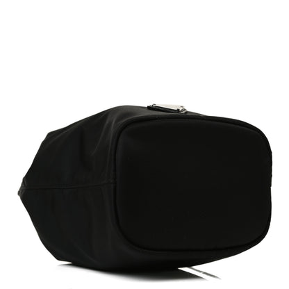 Prada Saffiano Tessuto Nylon Vela Bucket Wristlet Black 4 of 15