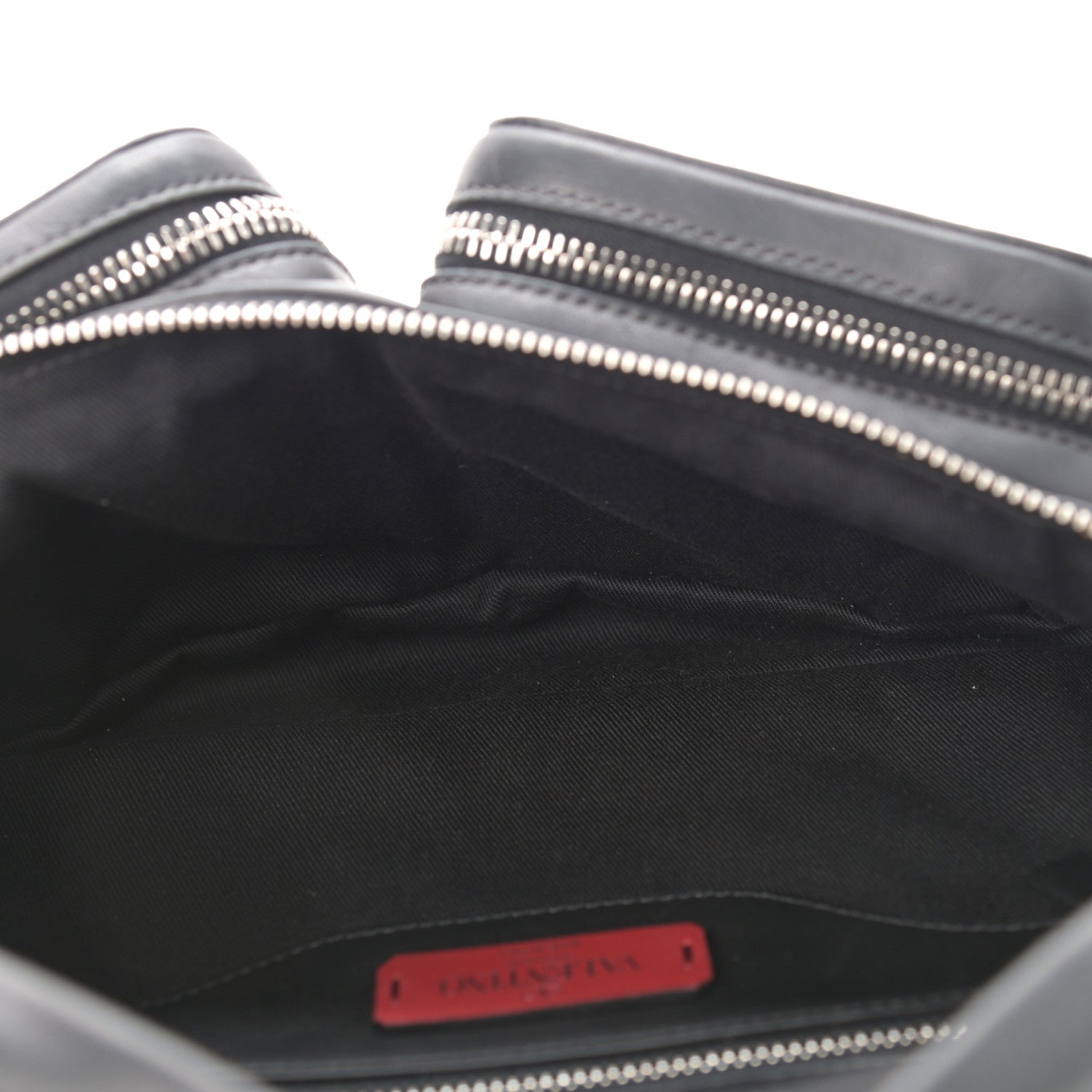 Valentino Garavani Calfskin Rockstud Belt Bag Black 4 of 9