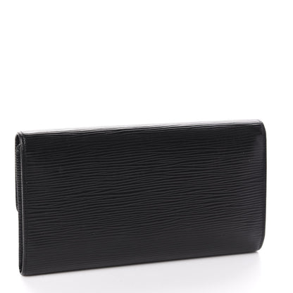 Louis Vuitton Epi Porte Tresor International Wallet Black 3 of 7