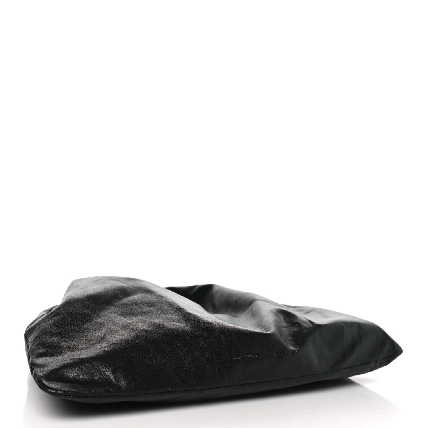 The Row Calfskin Small Bindle Bag Black 4 of 9