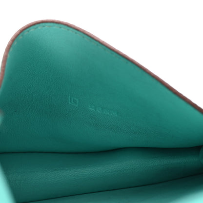 Hermes Togo Dogon Card Case Lagon 7 of 8