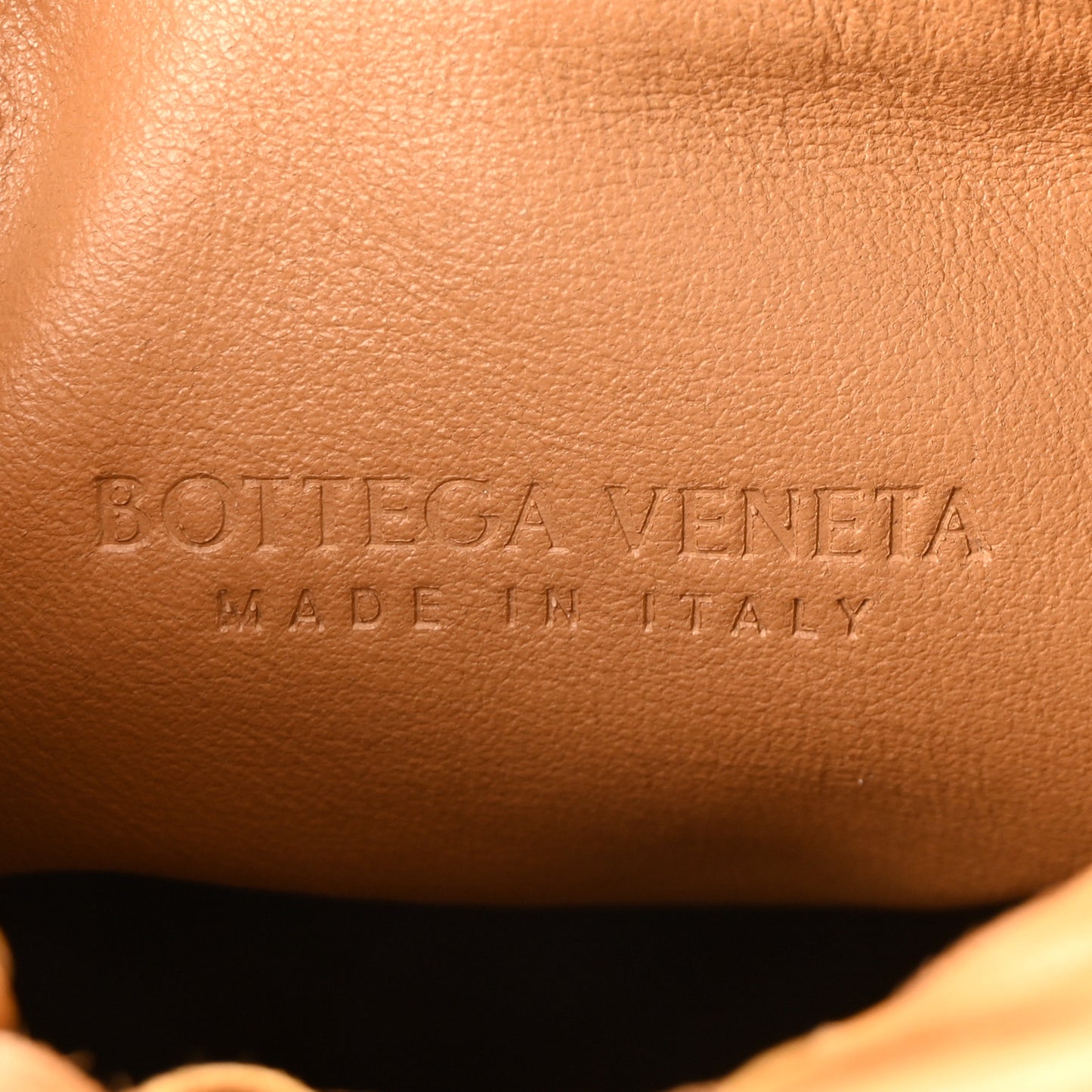 Nappa Intrecciato Mini Jodie Caramel