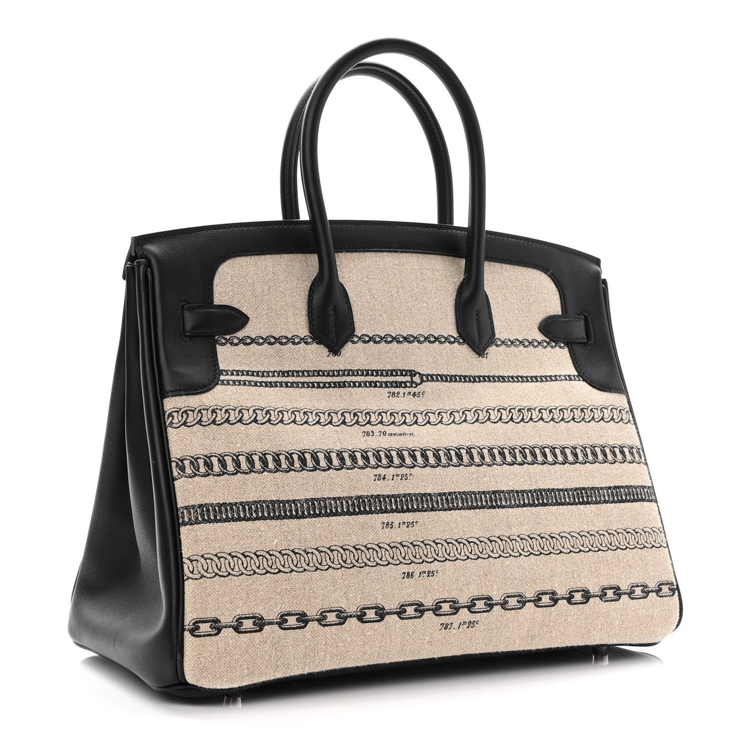 Swift Toile De Camp Dechainee Birkin 35 Black