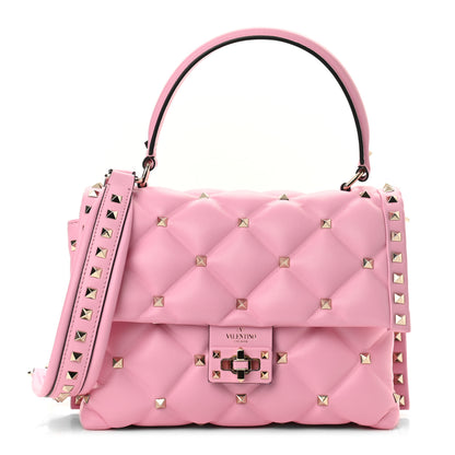 Valentino Garavani Nappa Medium Candystud Top Handle Bag Absolute 1 of 8