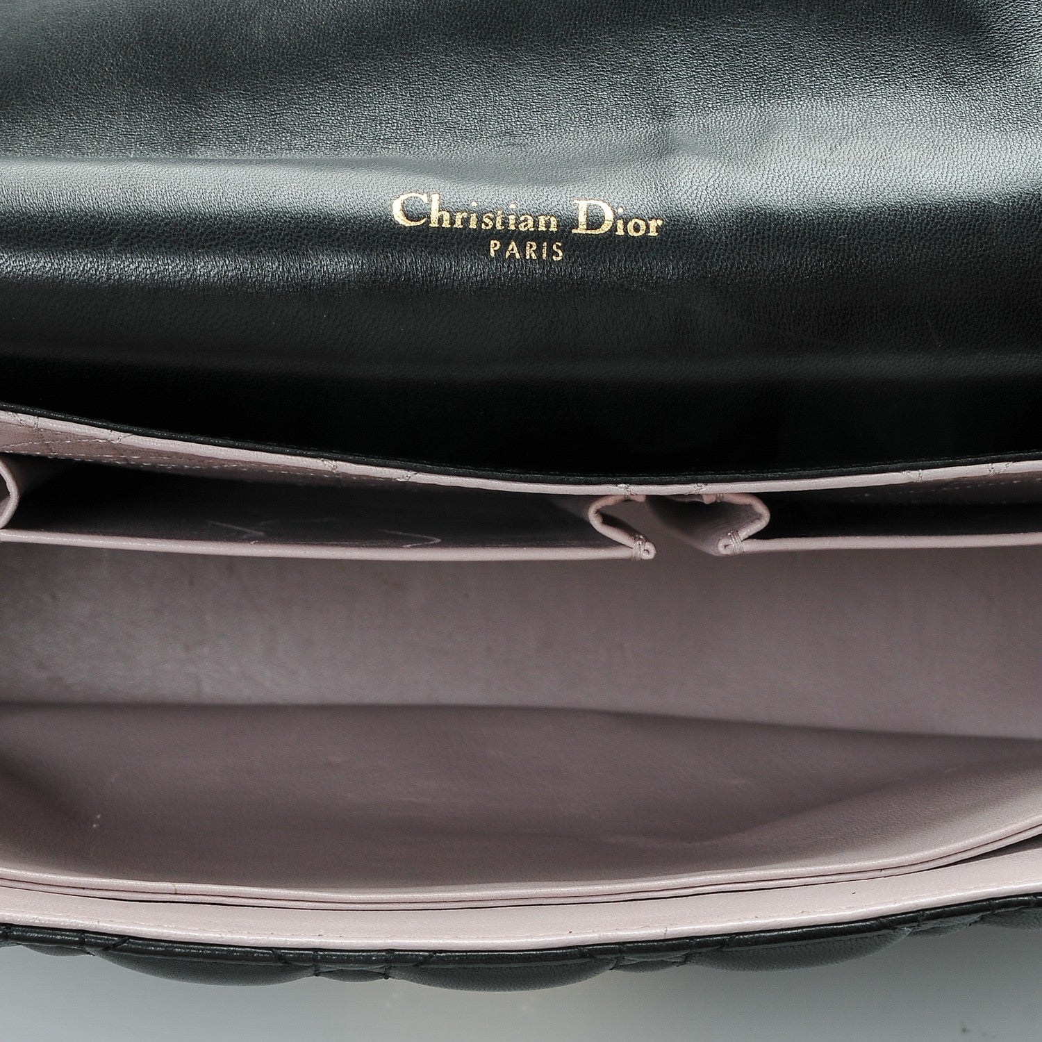 Christian Dior Lambskin Cannage Large Miss Dior Flap Black 5 of 6