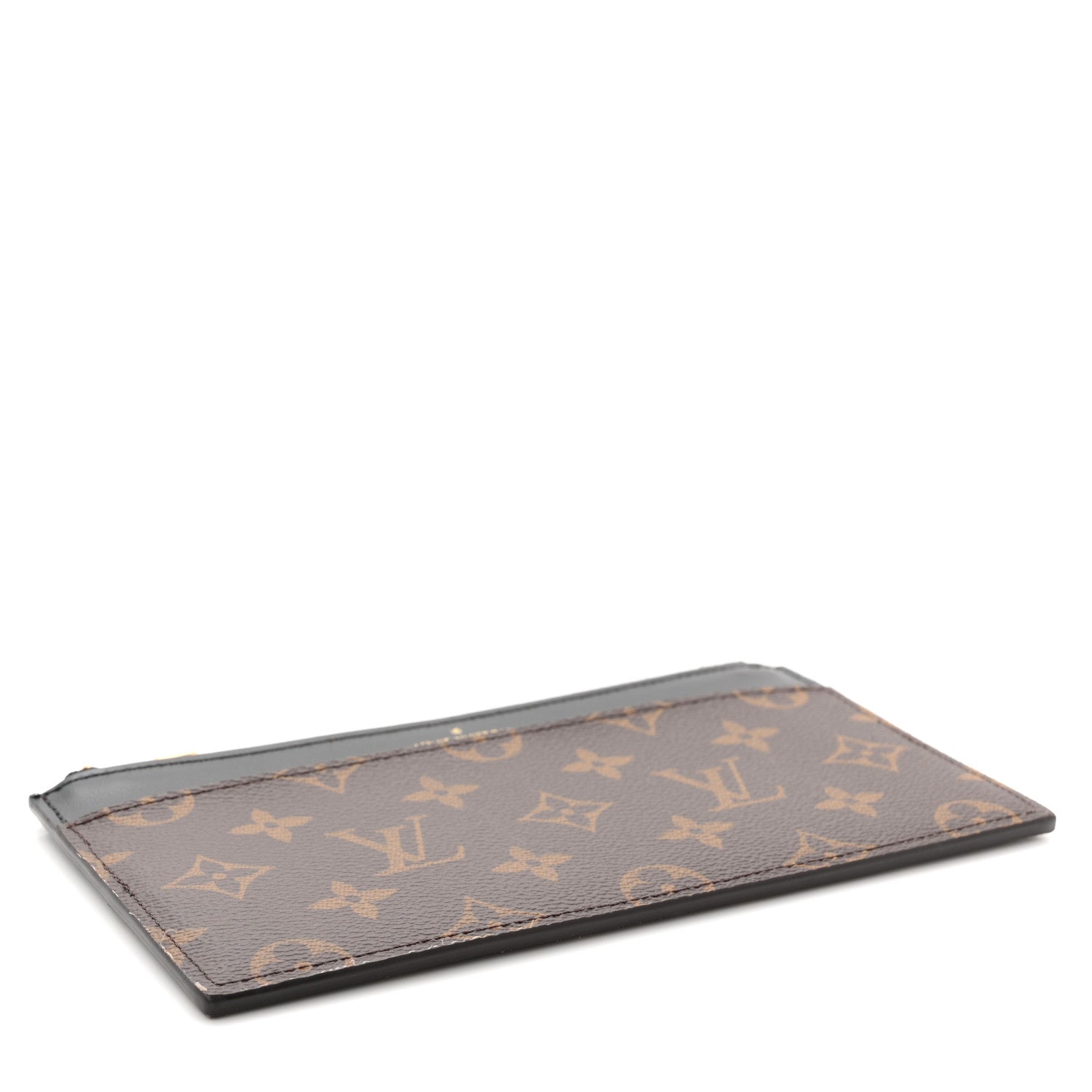 Louis Vuitton Monogram Slim Purse Black 4 of 7