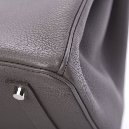 Hermes Togo Birkin 35 Etain 10 of 11
