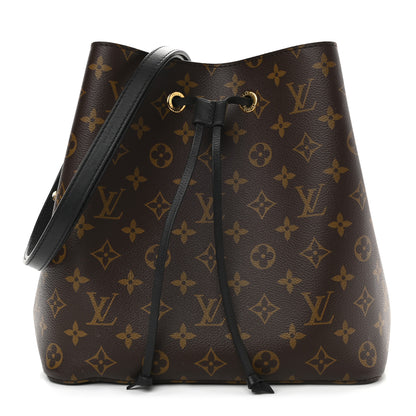 Louis Vuitton Monogram Neonoe MM Black 1 of 13
