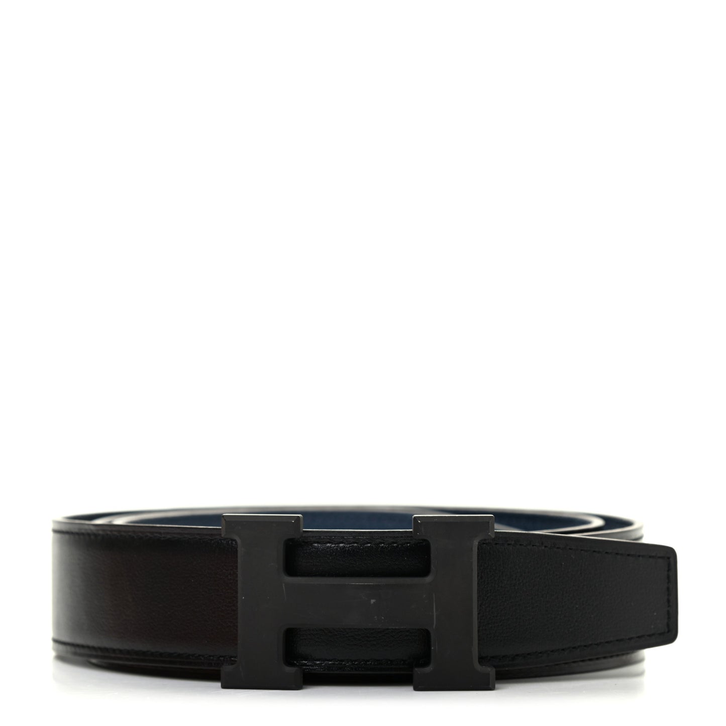 Box Togo 32mm Matte H Belt 95 Black Bleu De Prusse