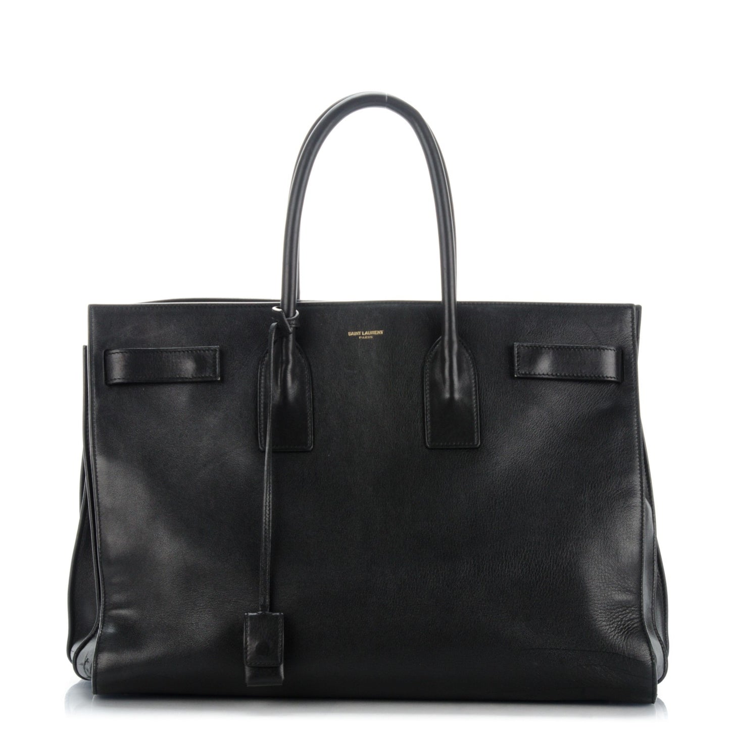 Calfskin Large Sac De Jour Carryall Black