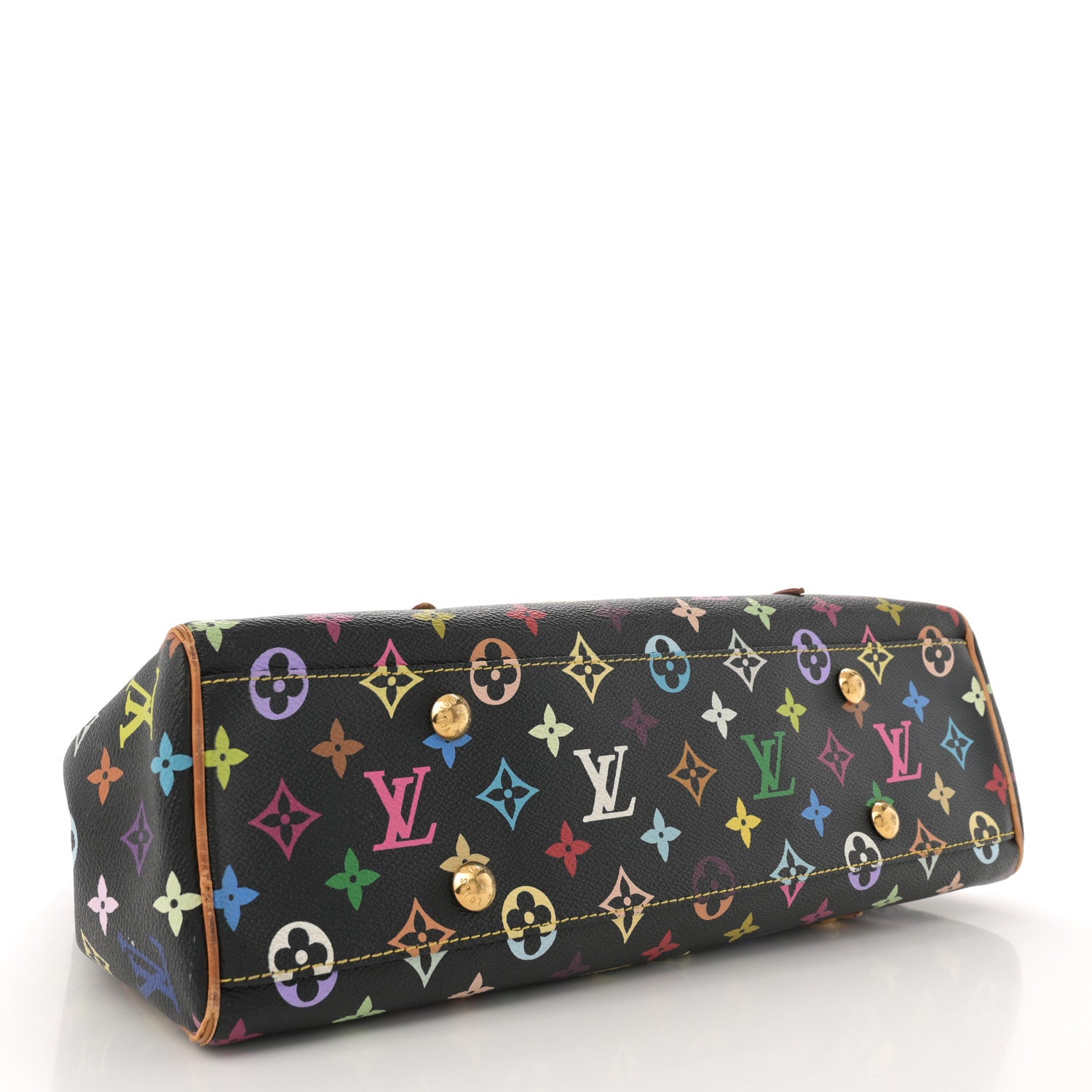 Louis Vuitton Monogram Multicolor Aurelia MM Black 4 of 11