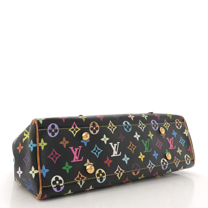 Louis Vuitton Monogram Multicolor Aurelia MM Black 4 of 11