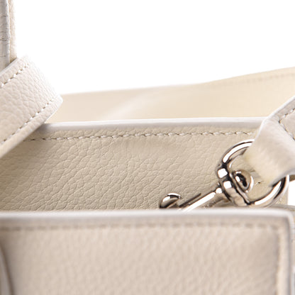 Saint Laurent Grained Calfskin Nano Sac de Jour Dove White 14 of 16