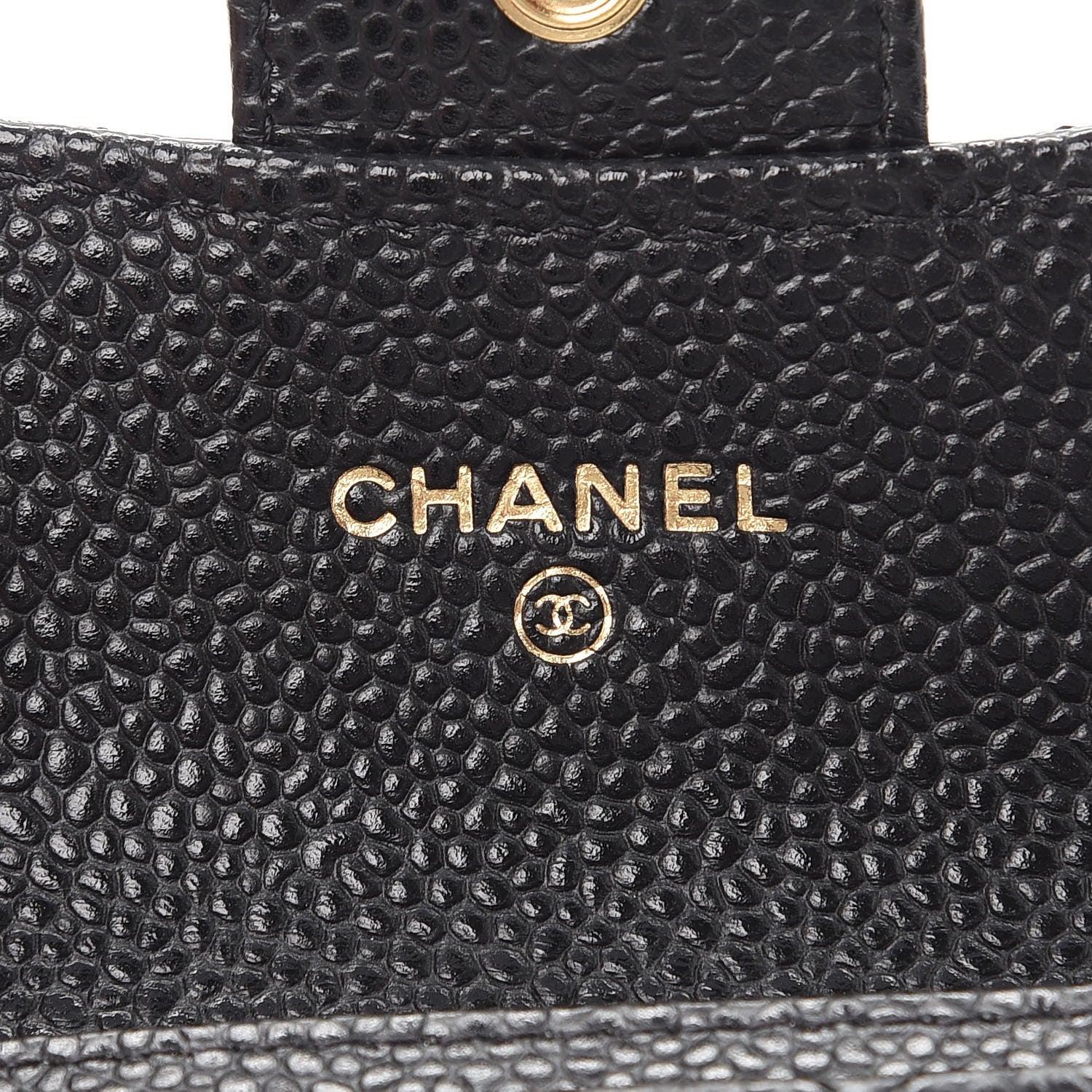 Chanel Caviar Quilted Flap Card Holder Black 6 of 9