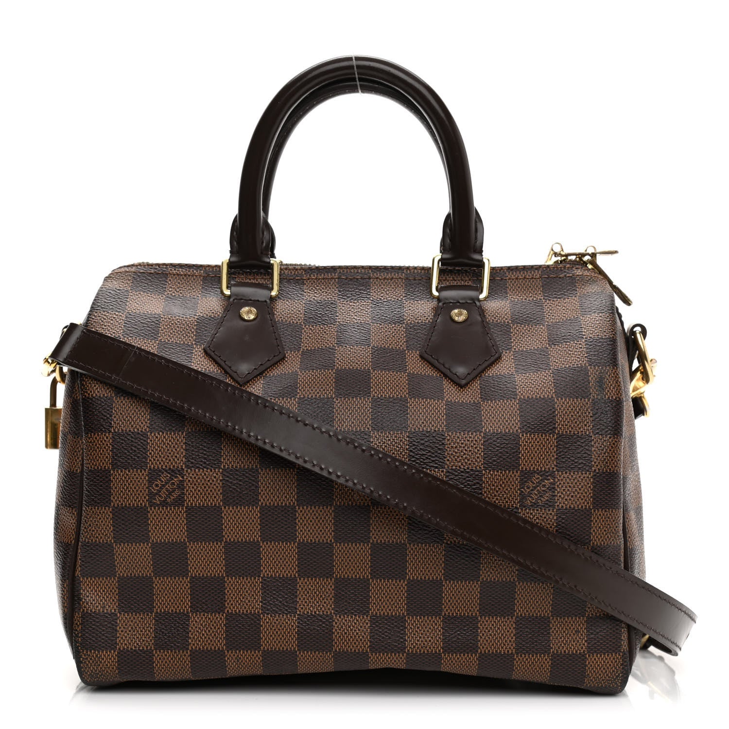Louis Vuitton Damier Ebene Speedy Bandouliere 25 1 of 18