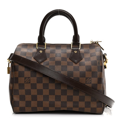 Louis Vuitton Damier Ebene Speedy Bandouliere 25 1 of 18
