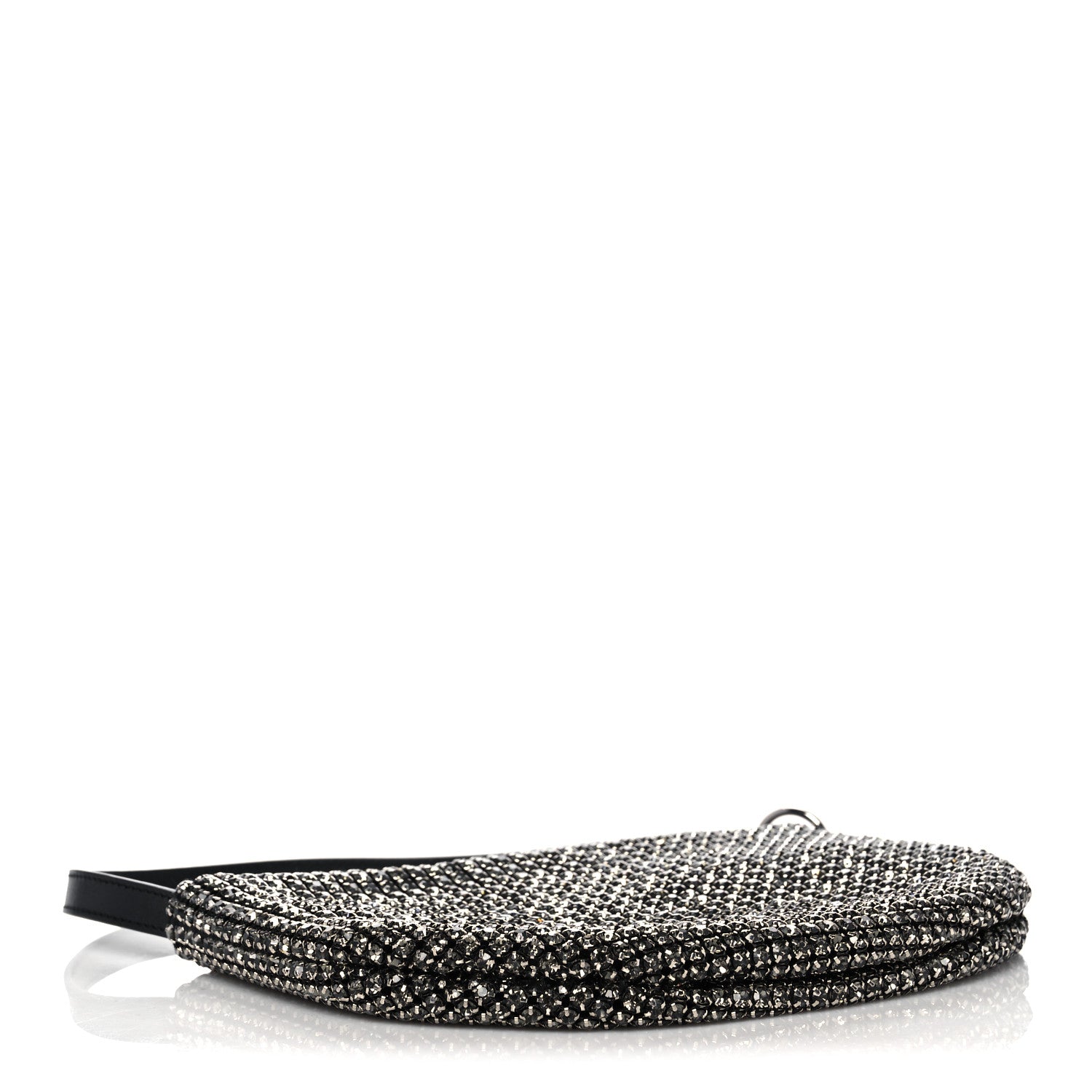 Alexander Wang Mesh Crystal Wanglock Fortune Cookie Bag Black 4 of 11