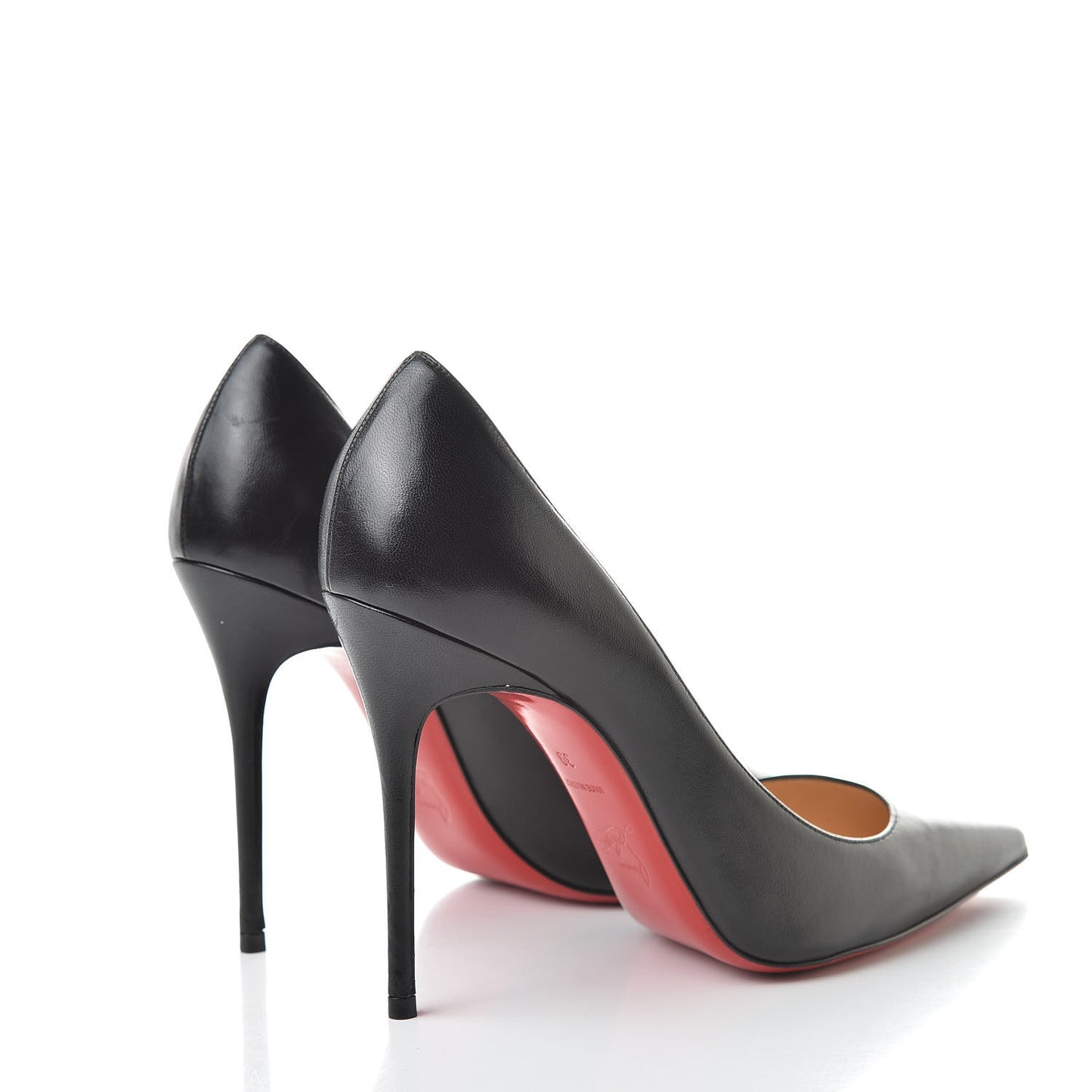 Shiny Nappa Decollete 554 100 Pumps 39 Black