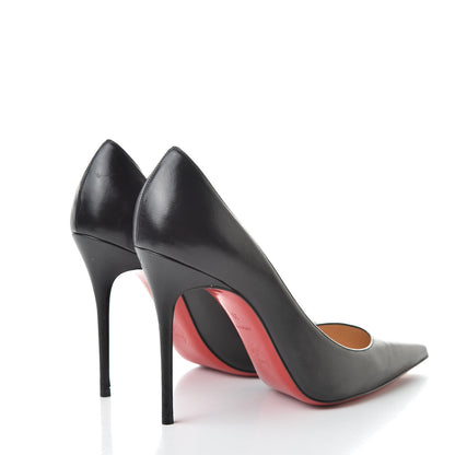 Christian Louboutin Shiny Nappa Decollete 554 100 Pumps 39 Black 4 of 15