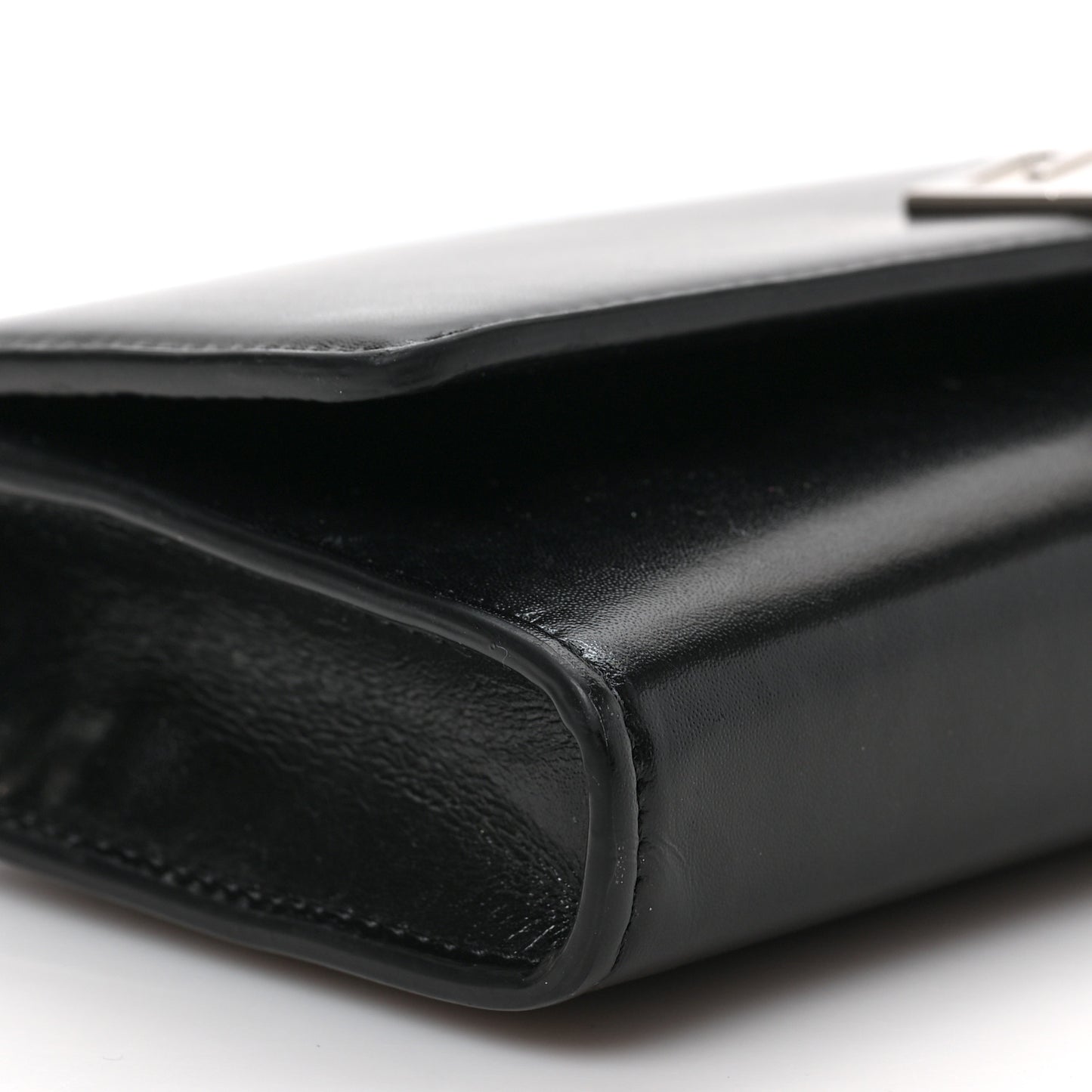 Box Calfskin 4G Wallet on Chain Black