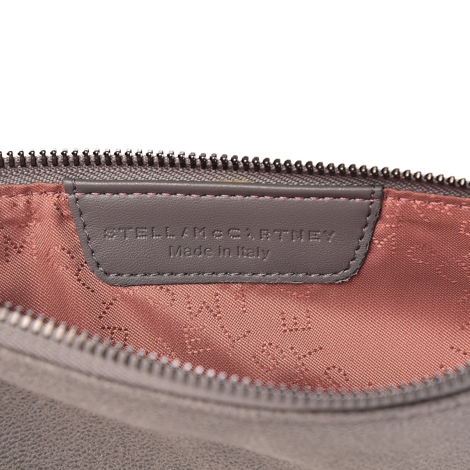 Stella McCartney Shaggy Deer Falabella Clutch Light Grey 6 of 11