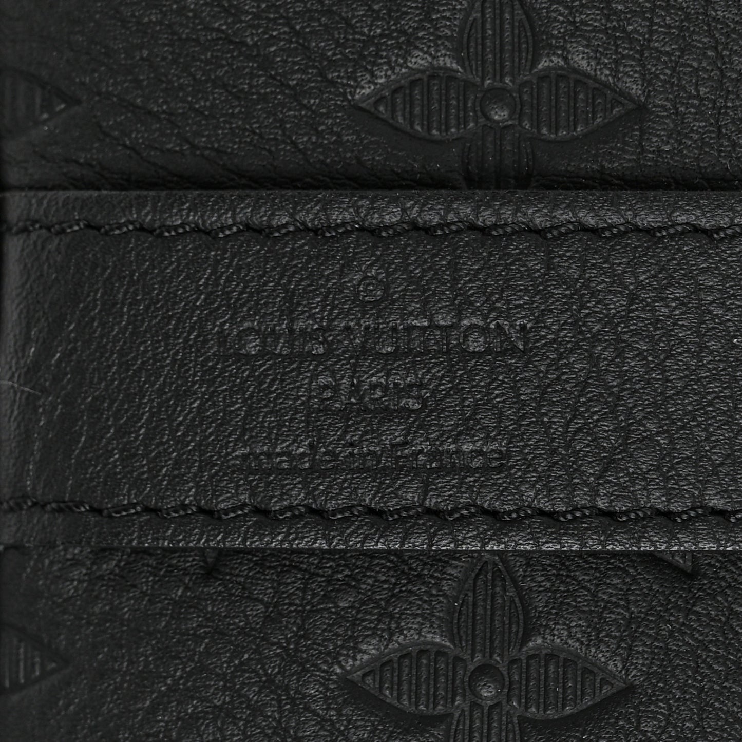 Calfskin Shadow Monogram Keepall Bandouliere 50 Black