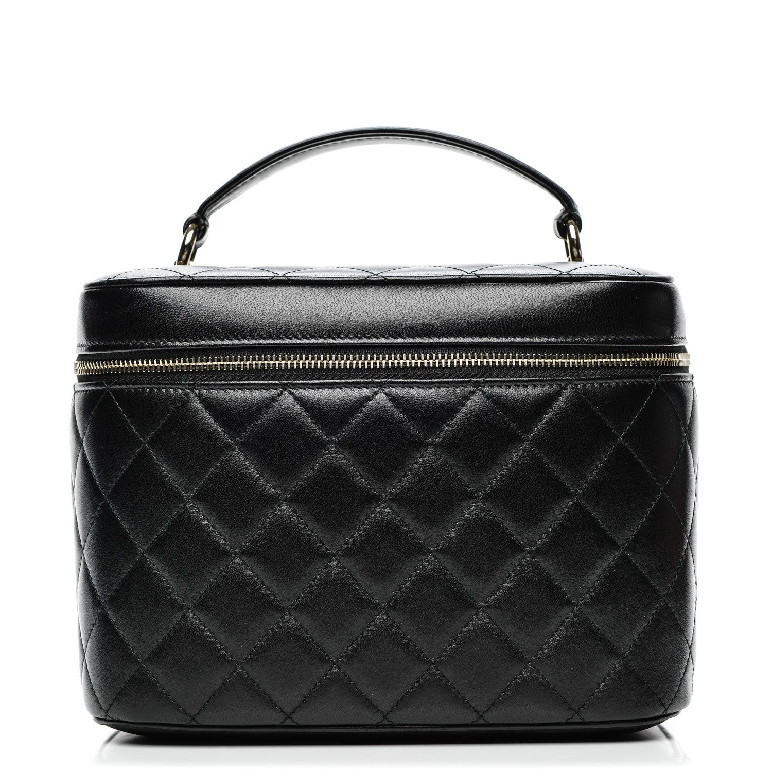 Chanel Lambskin Quilted Trendy CC Vanity Pouch Black 1 of 8