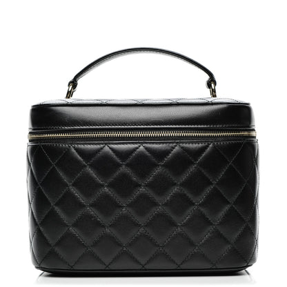 Chanel Lambskin Quilted Trendy CC Vanity Pouch Black 1 of 8