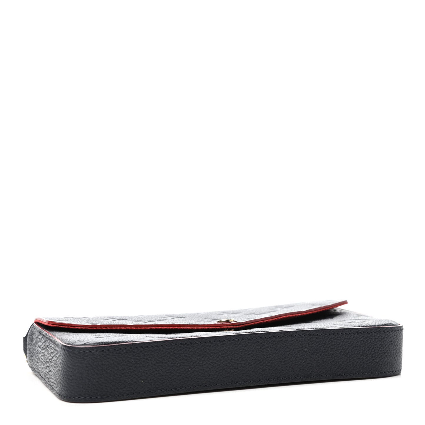 Empreinte Pochette Felicie Chain Wallet Marine Rouge