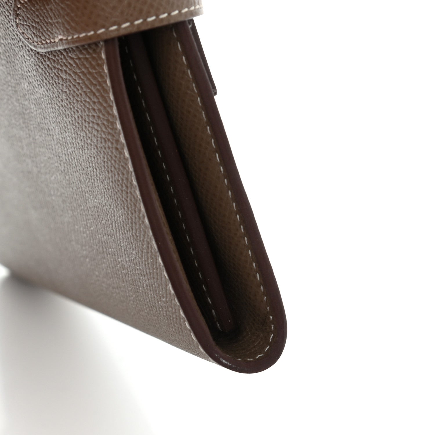 Hermes Epsom Kelly Longue Wallet Etoupe 9 of 9
