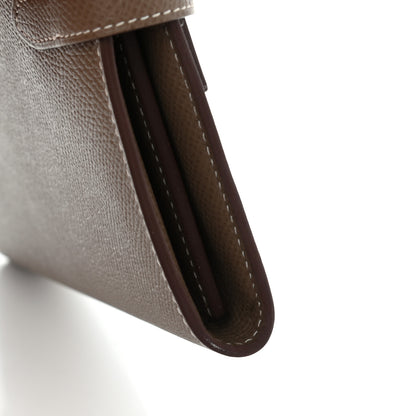 Hermes Epsom Kelly Longue Wallet Etoupe 9 of 9