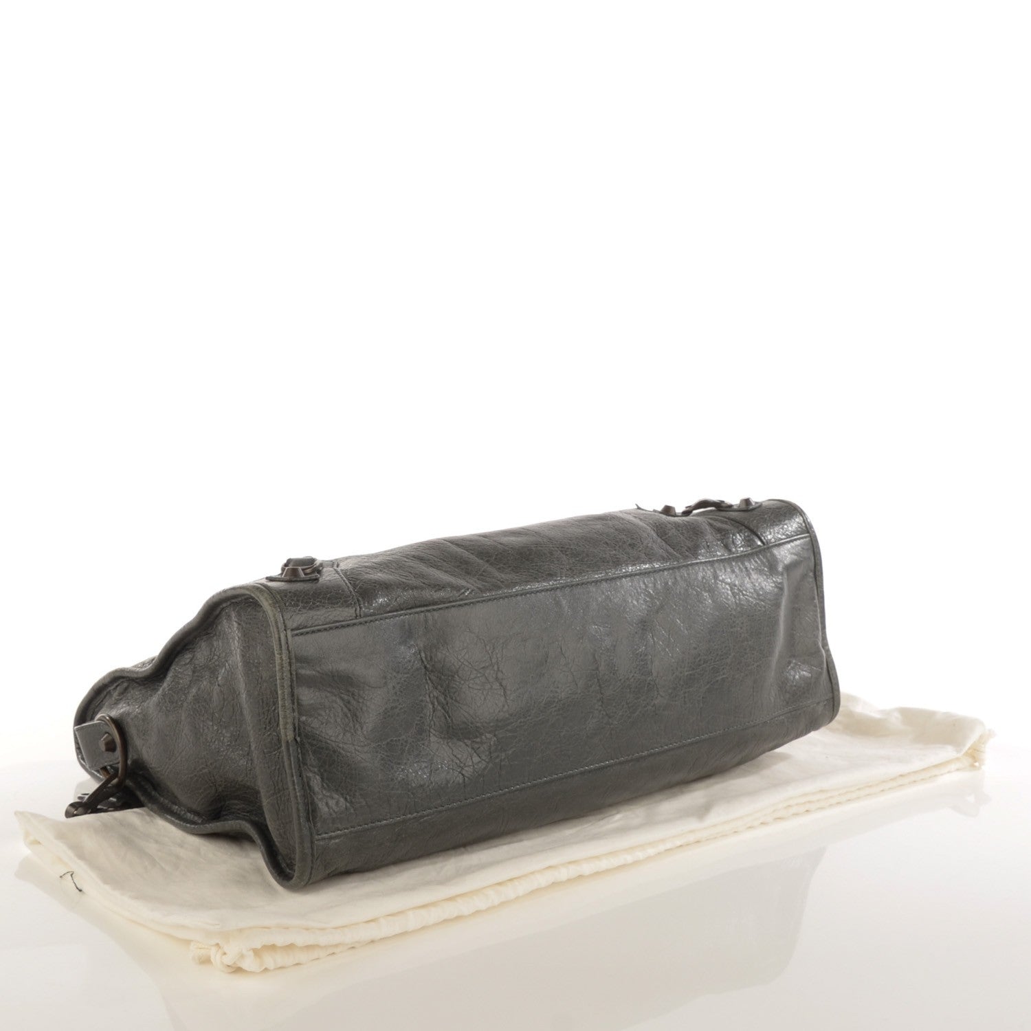 Balenciaga Agneau Classic Hardware City Gris Tarmac 4 of 8