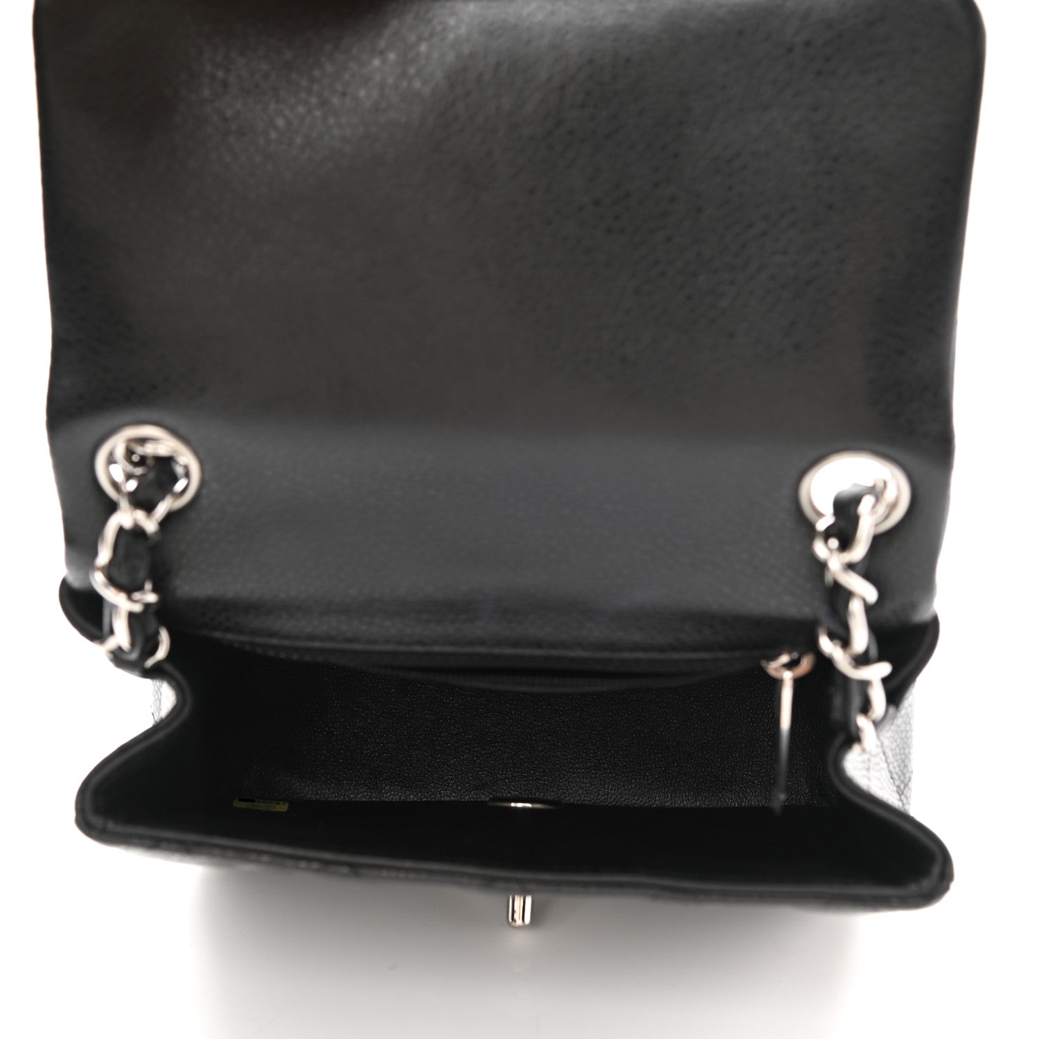 Chanel Caviar Quilted Mini Square Flap Black 4 of 9