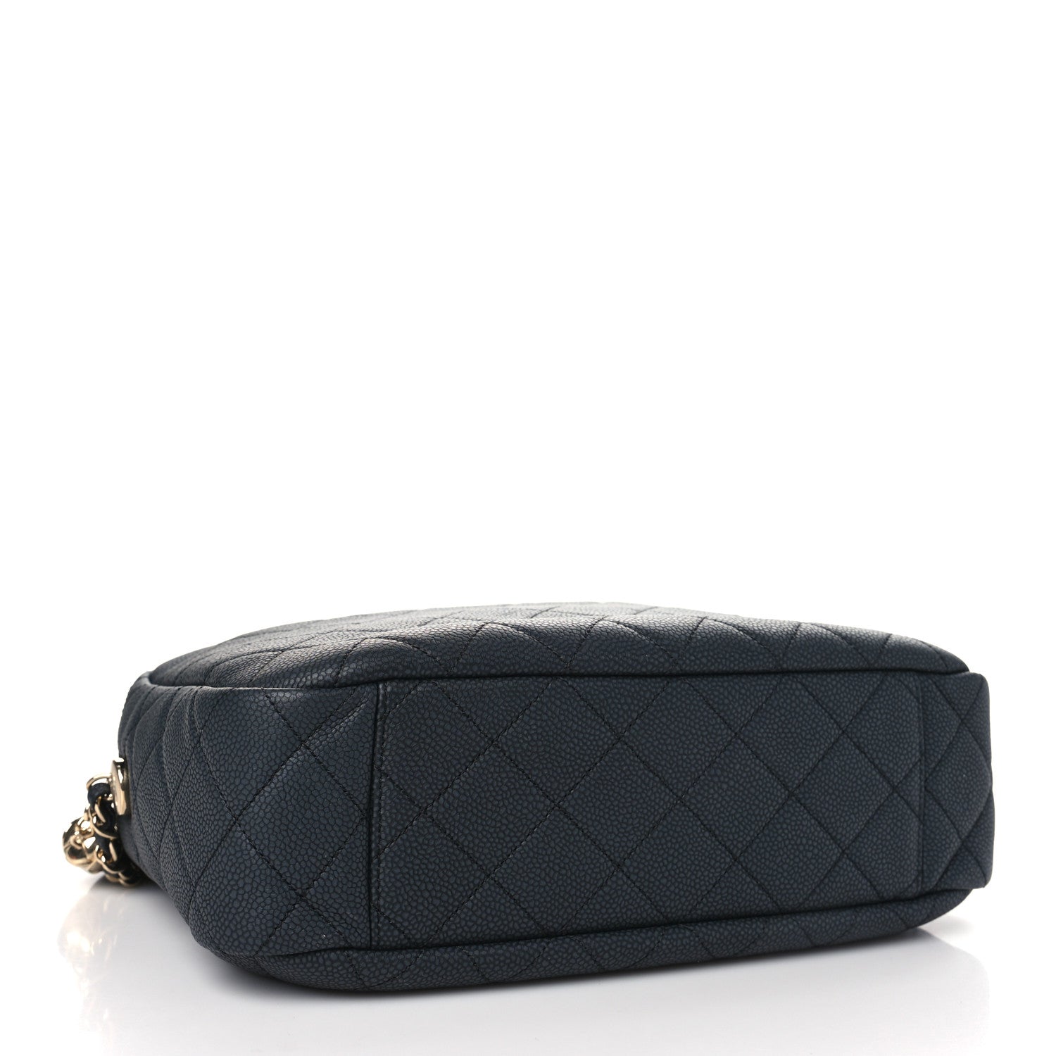 Chanel Caviar Quilted Large Coco Tassel Camera Case Dark Gray 4 of 10