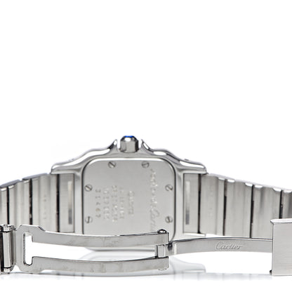 Cartier Stainless Steel 18K Yellow Gold 24mm Santos De Cartier Galbee Quartz Watch 5 of 7