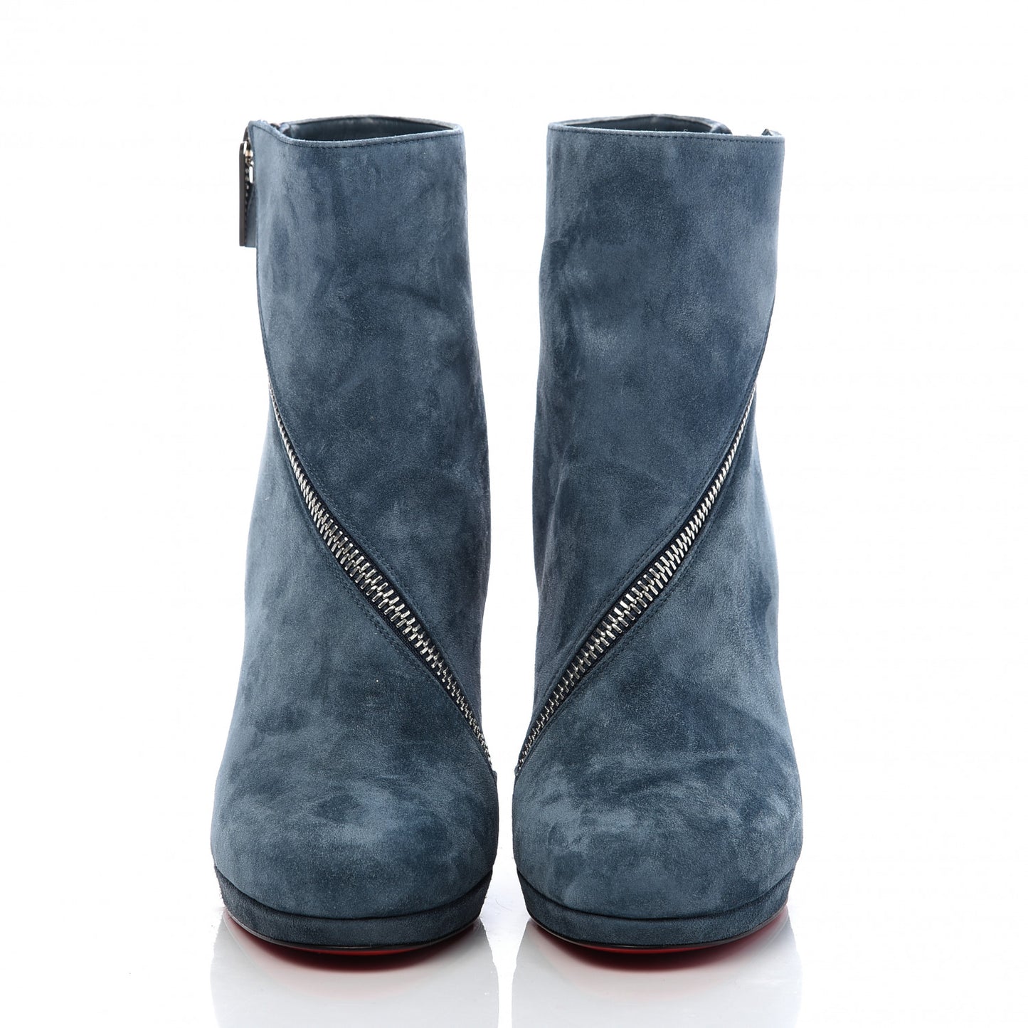 Veau Velours Birgitta 100 Zip Around Ankle Bootie 35 Tempete
