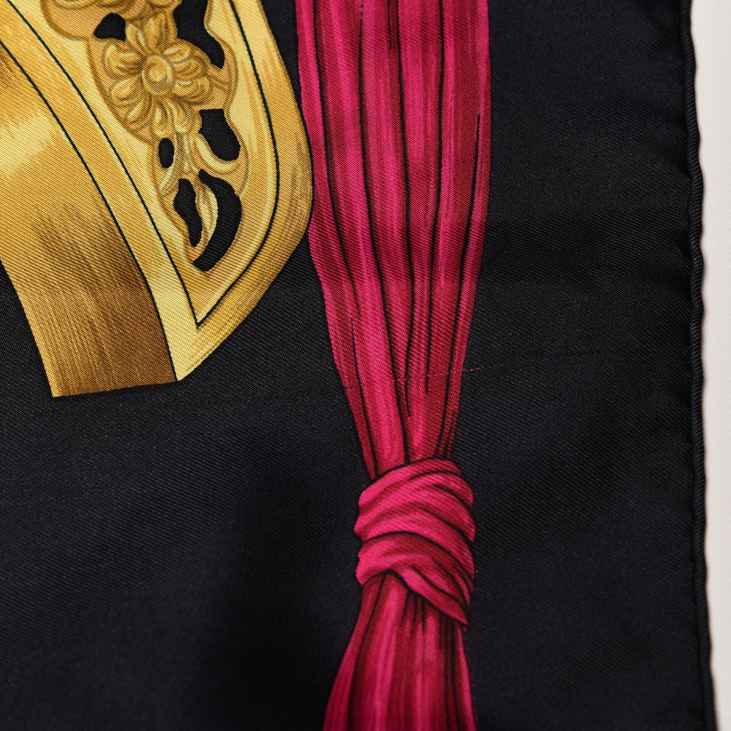 Hermes Silk Concours D Etriers Scarf 90 4 of 4