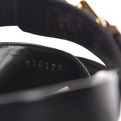 Louis Vuitton Monogram Bom Dia Mule Sandals 36 Black 7 of 9