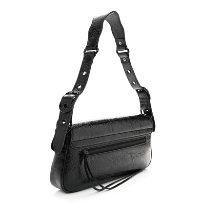 Balenciaga Agneau Arena Small Le Cagole Sling Bag Black 3 of 10