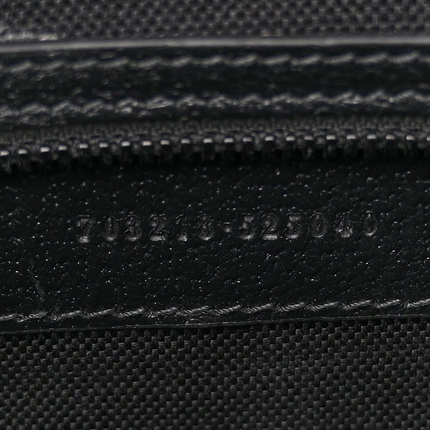 Gucci Textured Dollar Calfskin Web Monochrome Large Diana Tote Bag Black 7 of 16