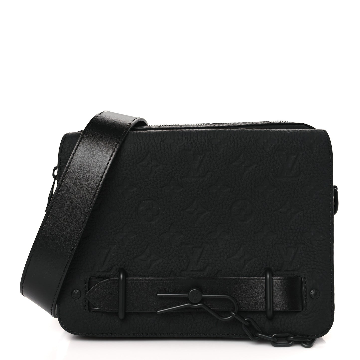 Taurillon Monogram Steamer Messenger Black